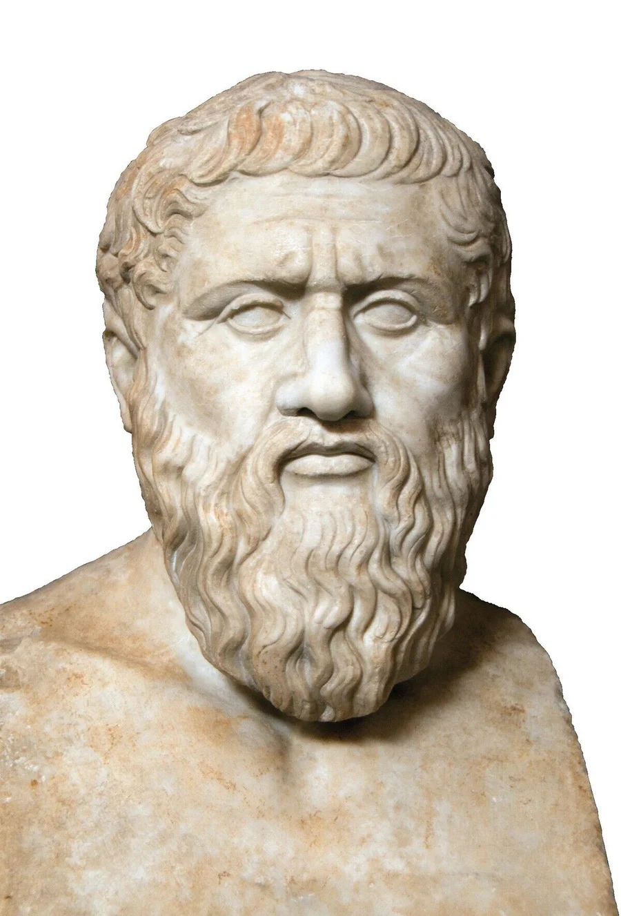 PFH3121979_Italy:_A_mid-1st_Century_CE_Roman_bust_of_the_Greek_philosopher_Plato,_Vatican_Museum,_Rome_(2016);_Vatican_M