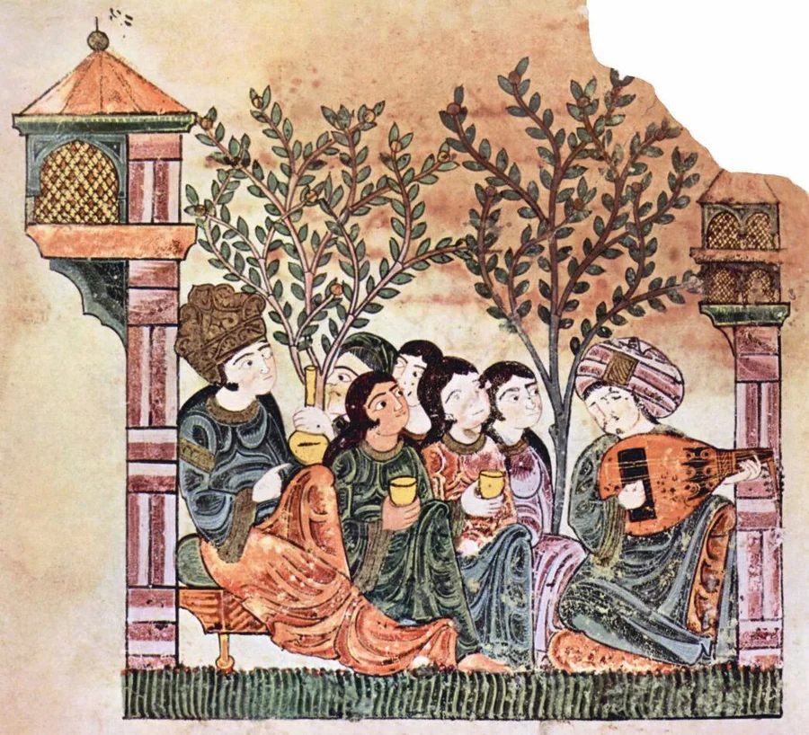 Hadith_Baya?_wa_Riya?_(The_Story_of_Bayad_and_Riyad)_or_Qissat_Bayad_wa_Riyad_is_a_13th-century_Arabic_love_story._The_m