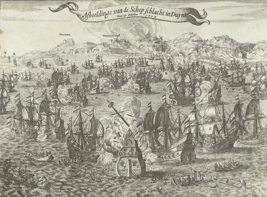 Sea_battle_at_Duins,_1639,_Image_of_the_Schep_schlacht_in_Duyns_Den_21_October_1639_(title_on_object),_The_sea_battle_at