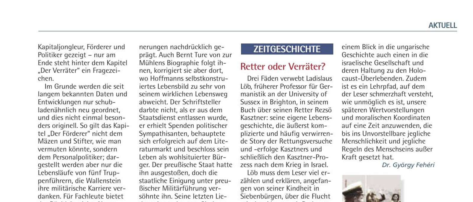 Buchjournal Zeitgeschichte