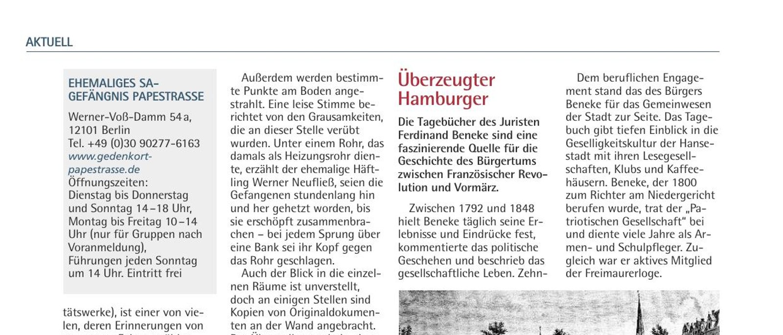 Überzeugter Hamburger