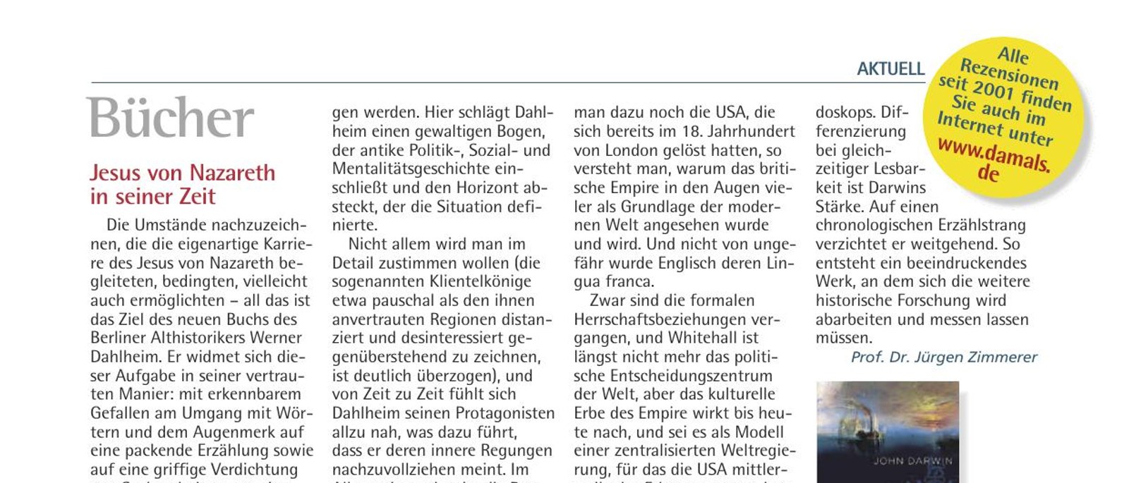 John Darwin, Das unvollendete Weltreich