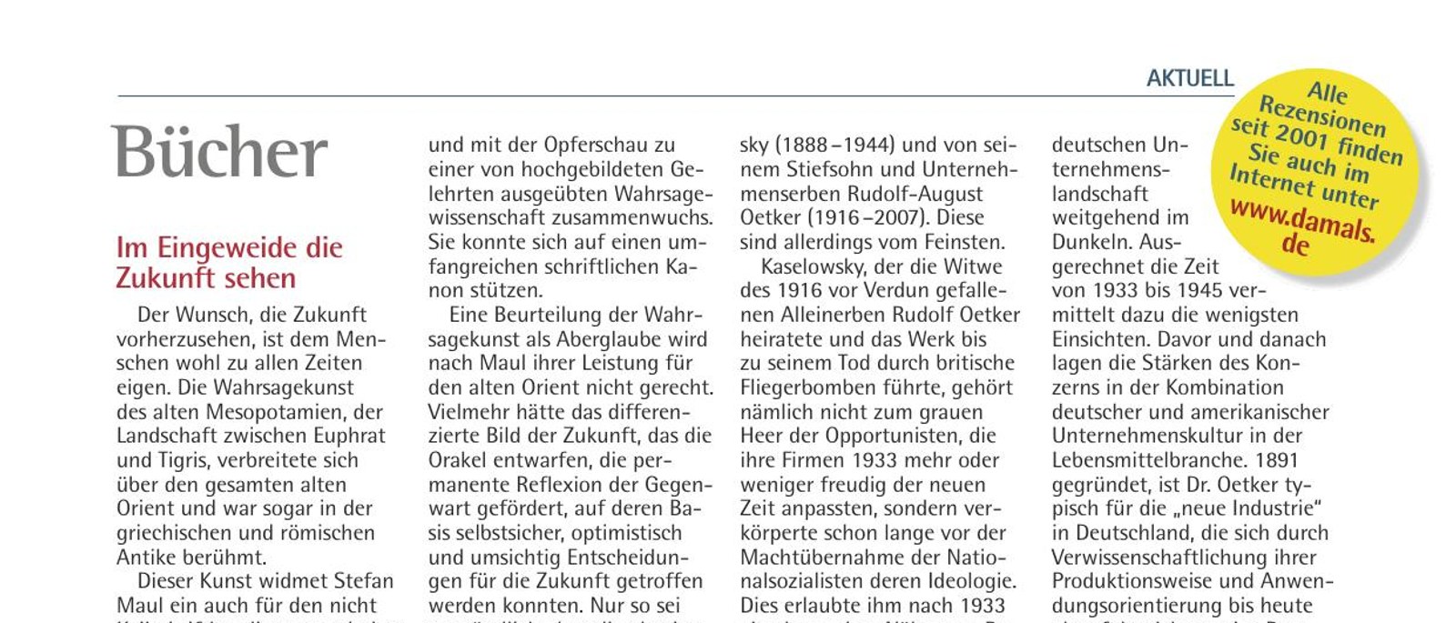 Jürgen Finger/Sven Keller/Andreas Wirsching (Hrsg.), Dr. Oetker und der Nationalsozialismus
