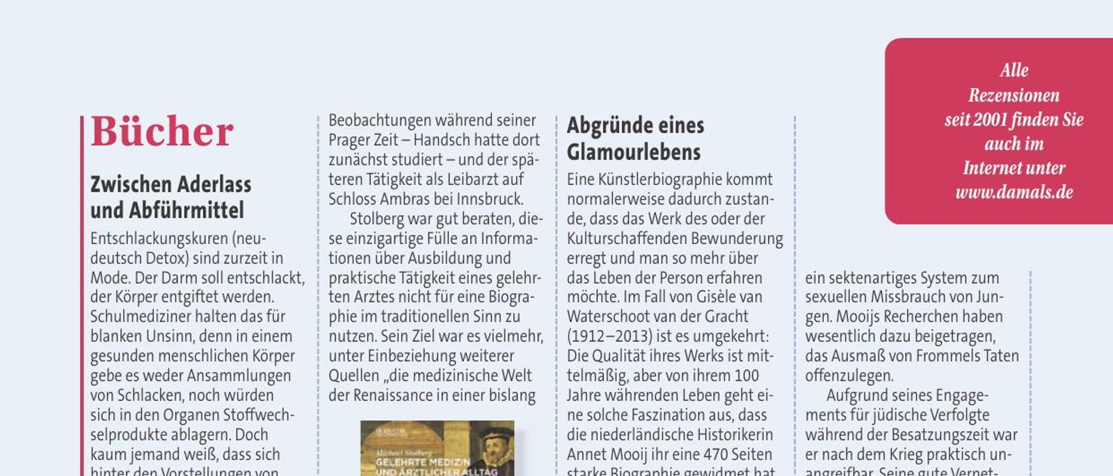 Michael Stolberg, Gelehrte Medizin und ärztlicher Alltag in der Renaissance