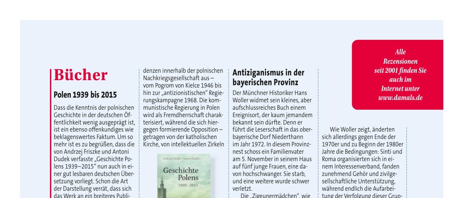 Andrzej Friszke/Antoni Dudek, Geschichte Polens 1939 – 2015