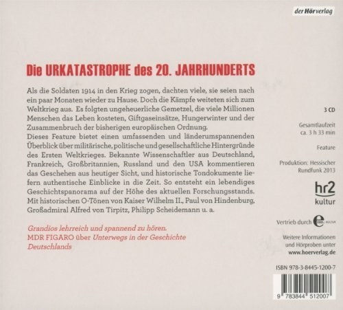 Der Erste Weltkrieg (Hörbuch)