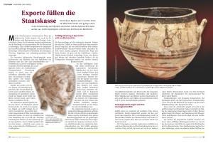 Exporte füllen die Staatskasse