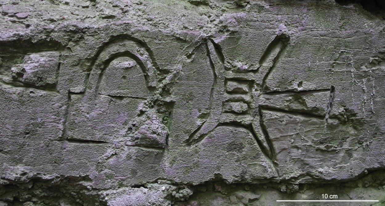 Geritzte Botschaften aus dem Burgverlies