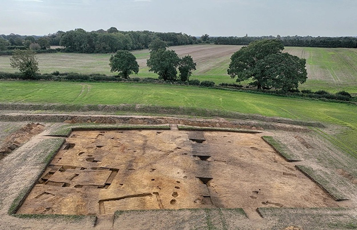 Heidnischer Tempel der Angelsachsen entdeckt