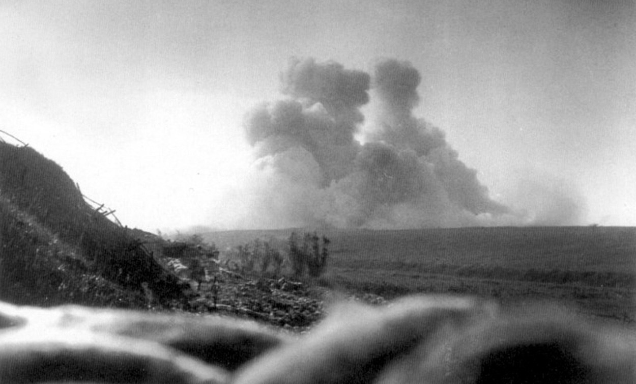 Der explosive Beginn der Schlacht an der Somme
