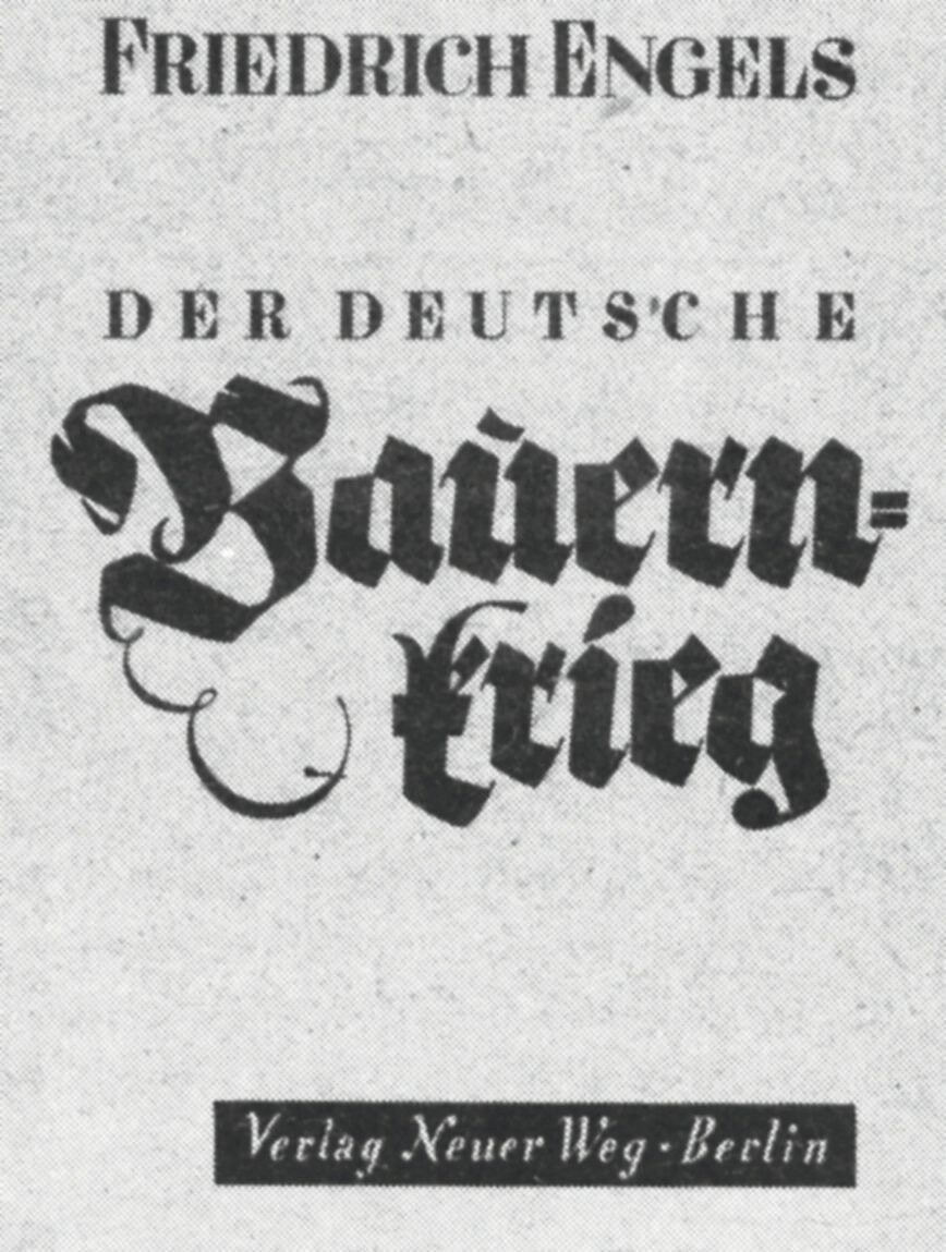 Der Bauernkrieg als ferner Spiegel