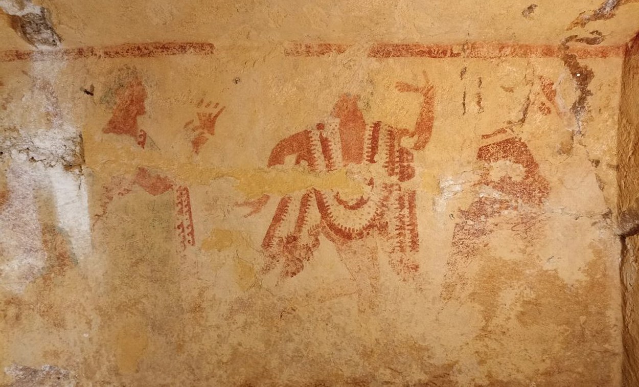 Archäologen finden Etruskergrab mit einzigartigen Wandmalereien