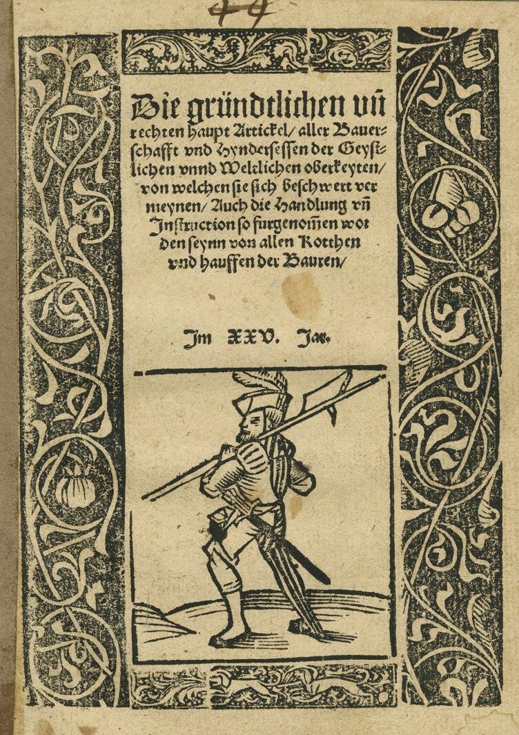Als die Bauern den „Uffrur“ wagten
