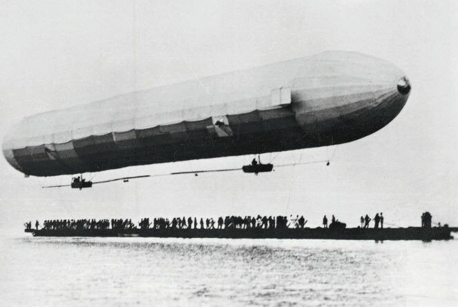 Die erste „fliegende Zigarre“