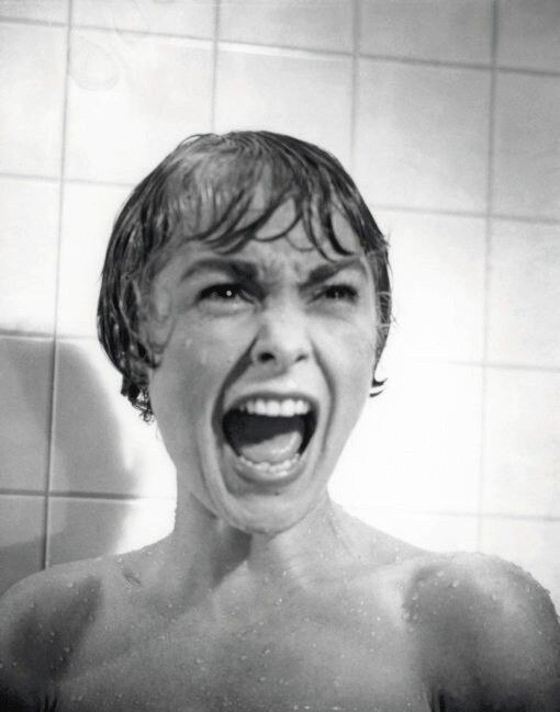 Schock unter der Dusche