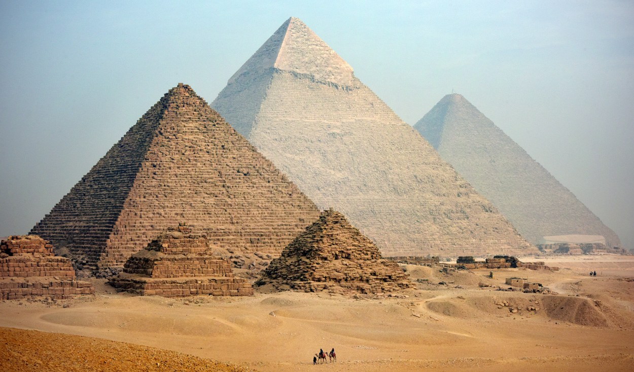 Verborgene Hohlräume in der Menkaure-Pyramide