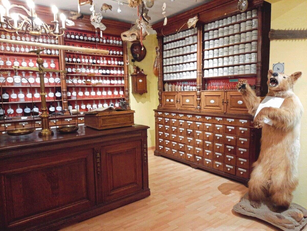 Versunkene Welt der Pharmazie