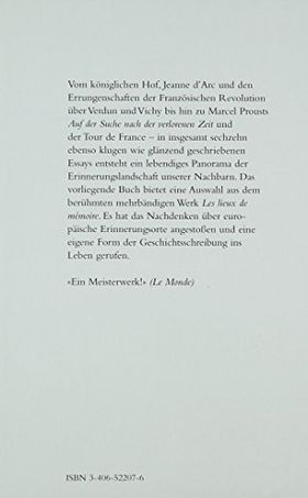 Erinnerungsorte Frankreichs