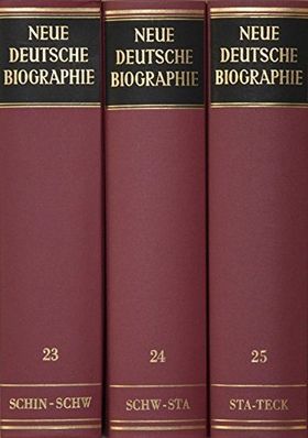 Neue Deutsche Biographie, Band 24 (Schwarz – Stader)
