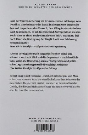 Römer im Schatten der Geschichte – Gladiatoren, Prostituierte, Soldaten. Männer und
         Frauen im Römischen Reich