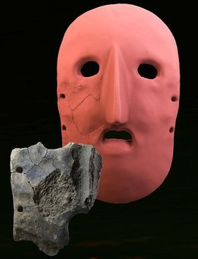 Fund erweist sich als spektakuläres Masken-Fragment