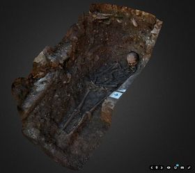 Interaktiver 3D-Blick auf das "seltsame" Grab von Richard III.