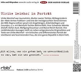 Ulrike Meinhof (Hörbuch) – Mythos und Wirklichkeit