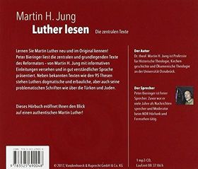 Luther lesen (Hörbuch) – Die zentralen Texte