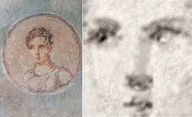 Kunstvolles Frauenportrait enthüllt