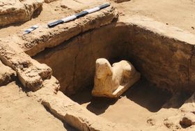 Eine Sphinx mit Kaiser Claudius' Gesicht?