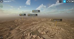 VR-Blick auf die Ruinen von Uruk