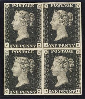 Die Geburt der Briefmarke