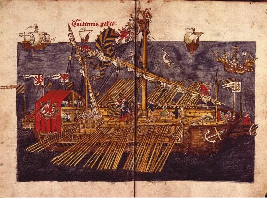 Miniatur_(Ende_15._Jh.),_aus:_Konrad_von_Grünemberg_"Pilgerreise_von_Constanz_nach_Jerusalem_1486",_Systematik:_,_Kultur