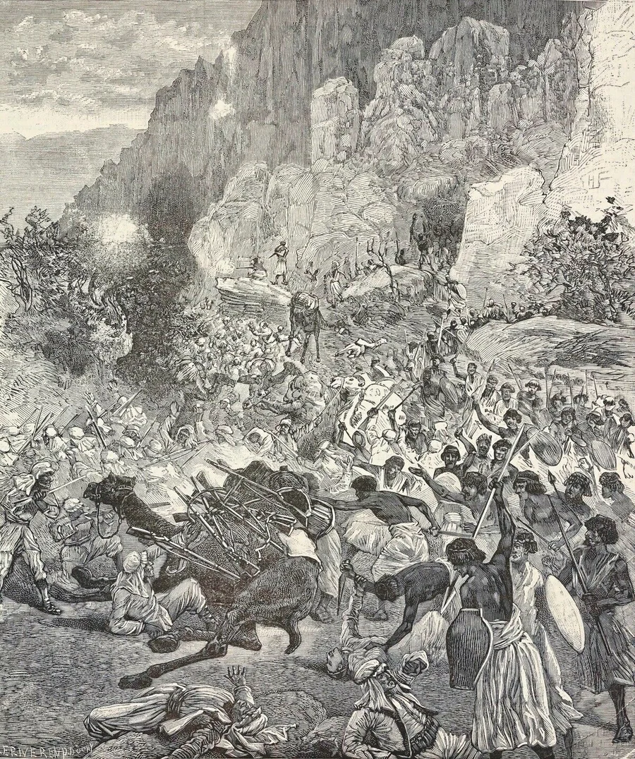The_defeat_of_General_William_Hicks_(1830-1883),_in_the_battle_between_Sudan_Mahdi_and_Anglo-Egyptian_forces,_El_Obeid,_