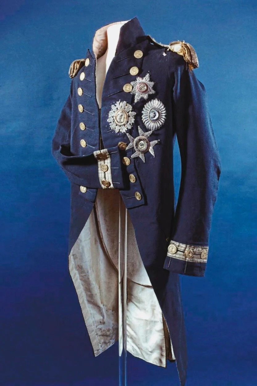 3152022_HORATIO_NELSON_(1758-1805)_British_naval_officer._Uniform_coat_worn_by_Horatio_Nelson_at_the_Battle_of_Trafalgar