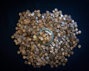 Foto des gesamten Schatzes